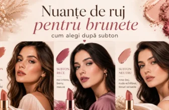 Nuanțe de ruj pentru brunete: cum alegi după subton